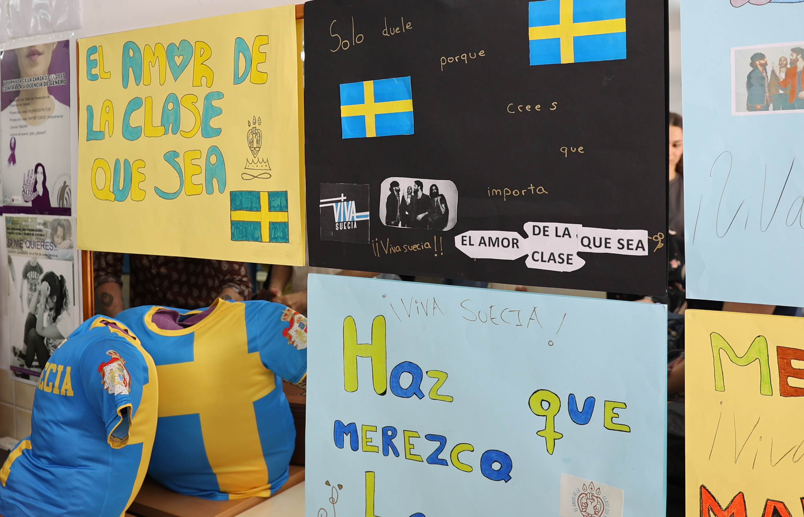 "Viva Suecia" visita el centro educativo "La Zarza" en Murcia