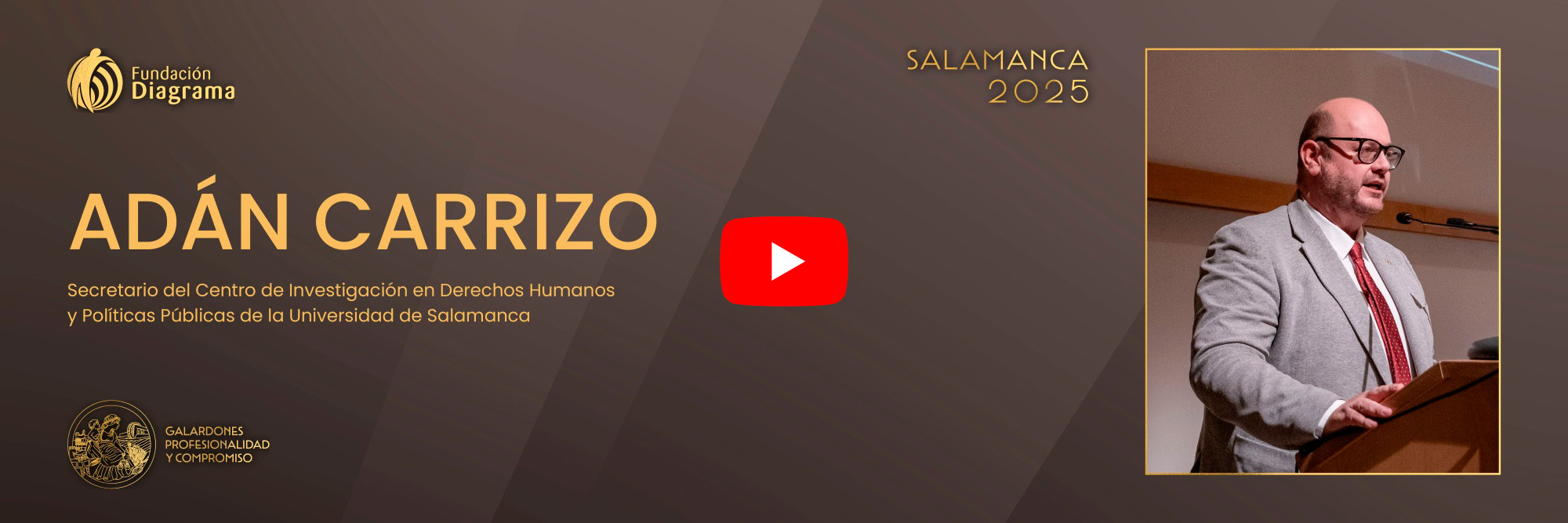 D. Adán Carrizo González-Castell, secretario del Centro de Investigación en Derechos Humanos y Políticas Públicas (CIDH-Diversitas) de la Universidad de Salamanca
