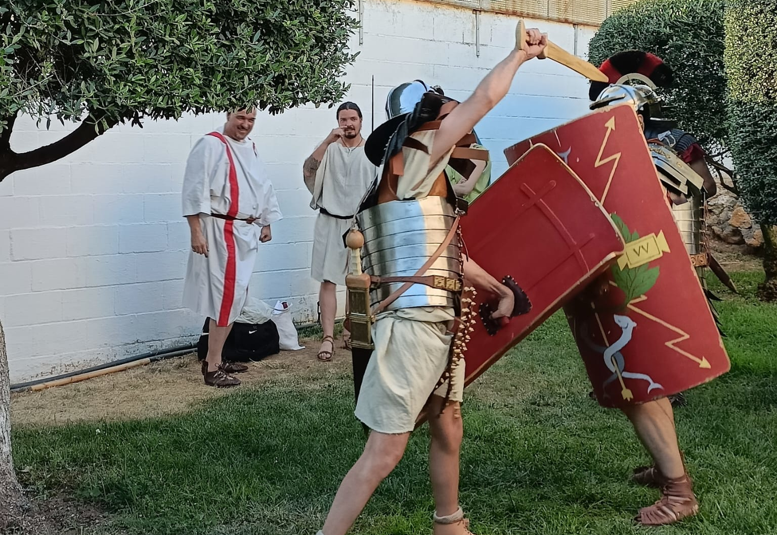 Obra teatro época romana en el CIMI EL LIMONAR