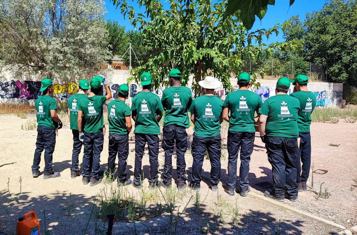 Los jóvenes que han participado en el Programa Crecer