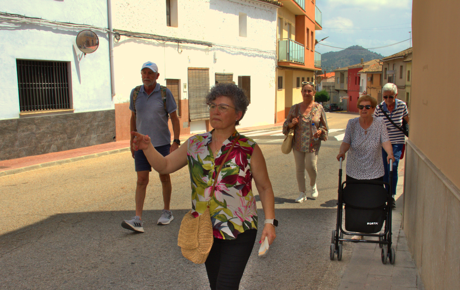 Personas mayores en el grupo de trabajo del Programa de Envejecimiento Activo en el ámbito rural