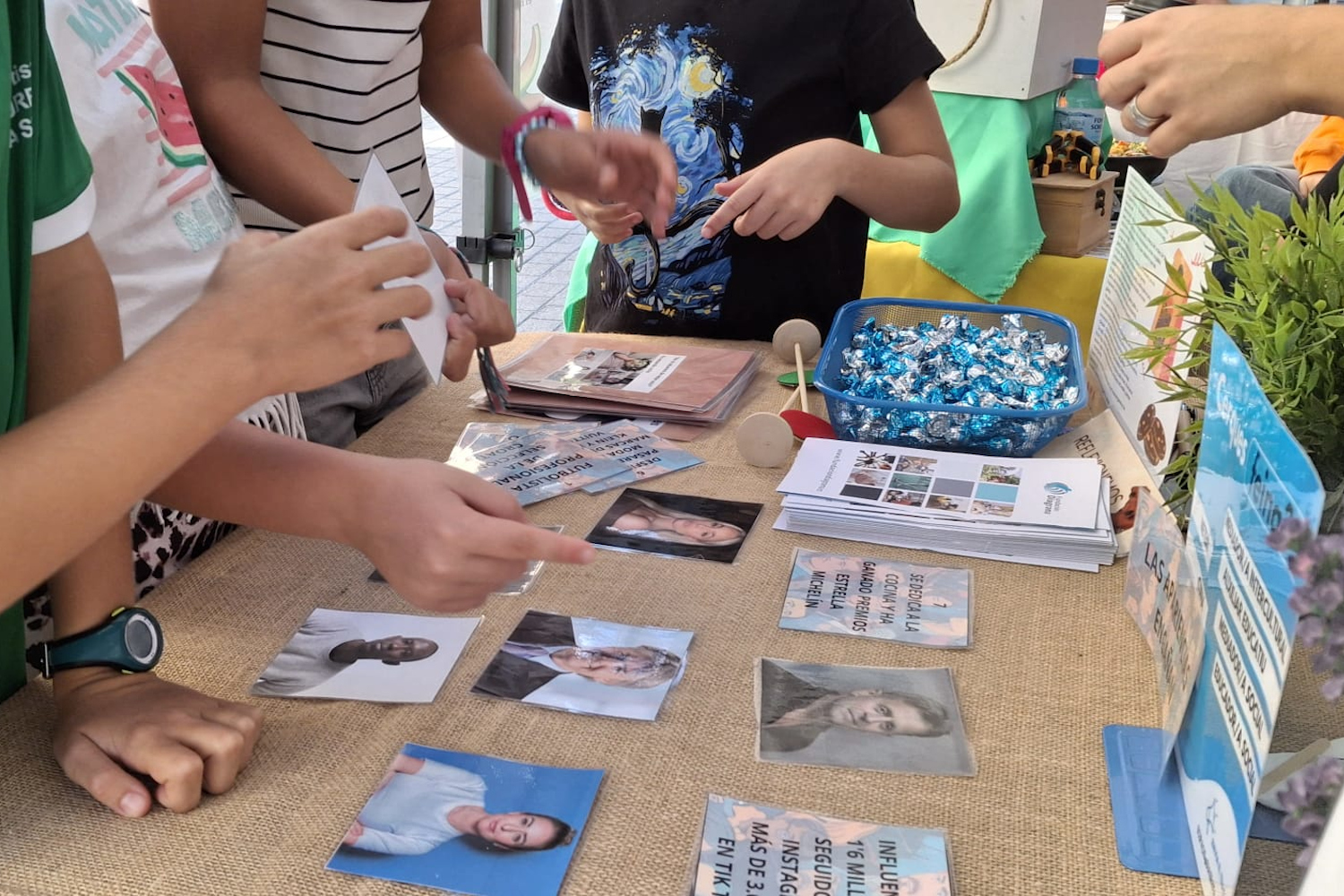 Una de las dinámicas realizadas