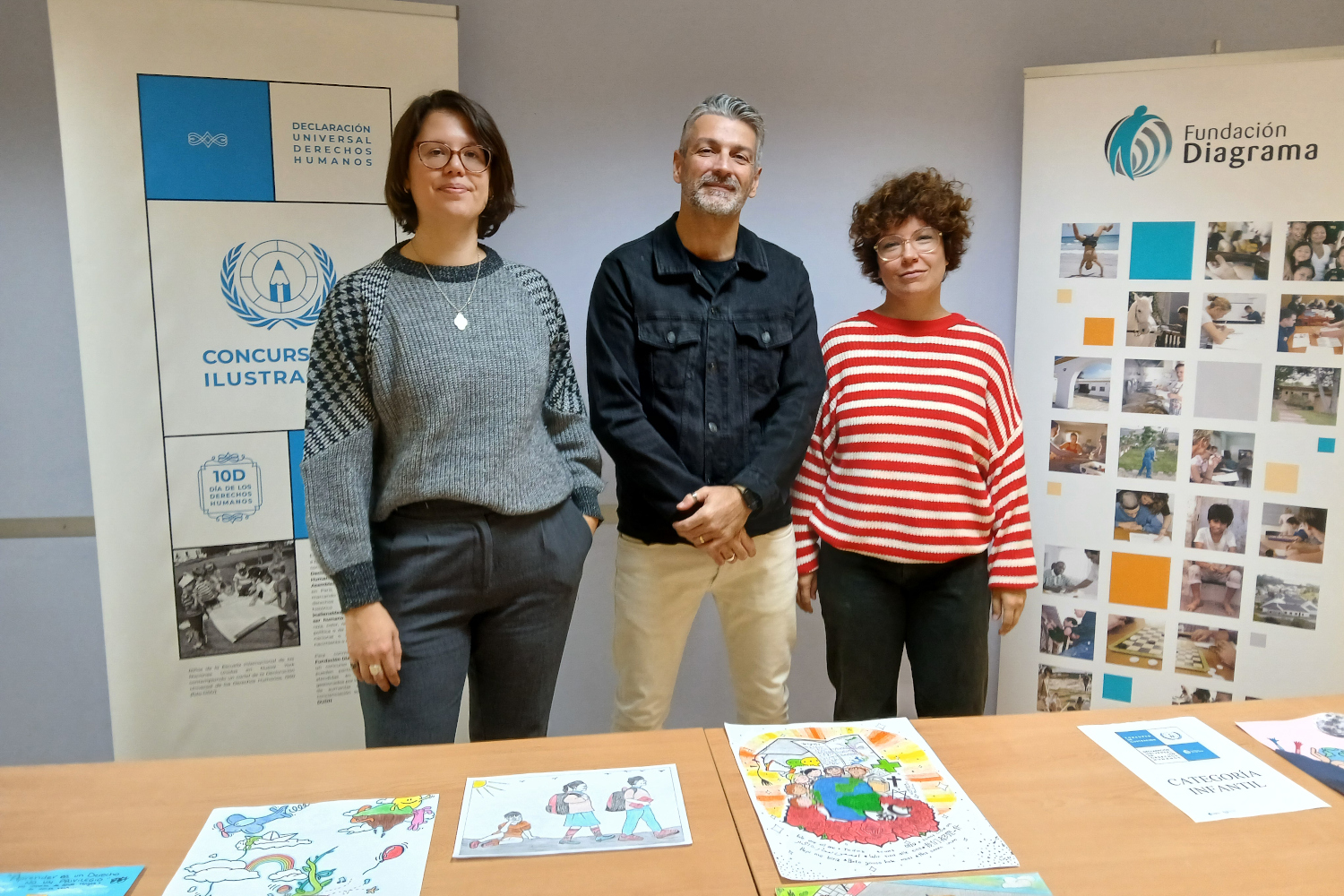 El jurado de esta edición: María Asunción Bonacasa, Matías González y MargaritaB Sanz