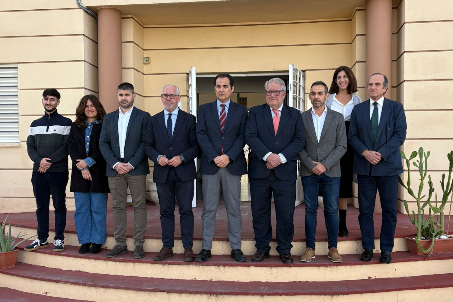 El consejero de Justicia, Administración Local y Función Pública de la Junta de Andalucía, José Antonio Nieto, visita el centro ‘Las Lagunillas’ de Jaén 