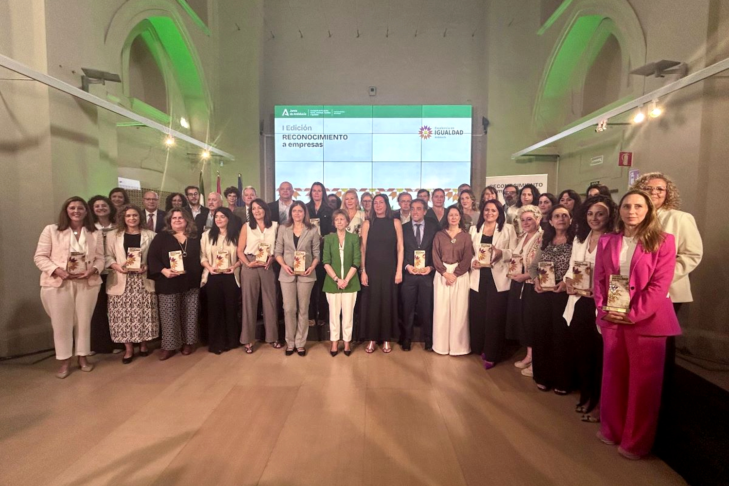 El Instituto Andaluz de la Mujer otorga a Fundación Diagrama la MAEI en la I Convocatoria del Distintivo de Igualdad