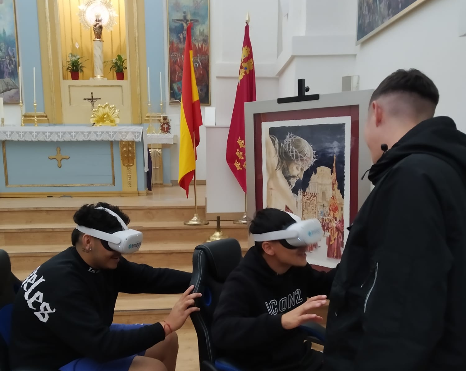 Jóvenes menores visitan Murcia