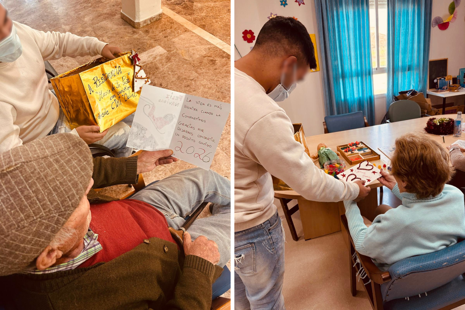 Convivencia navideña en María de la Paz