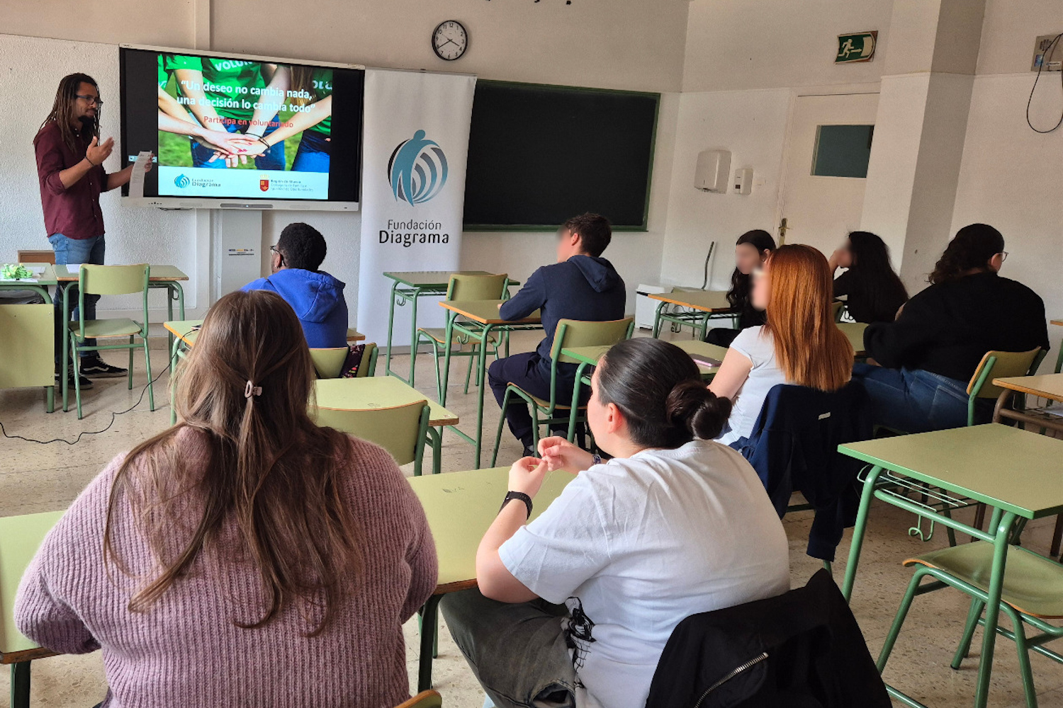 Campaña de difusión y sensibilización - Programa de Voluntariado de Fundación Diagrama