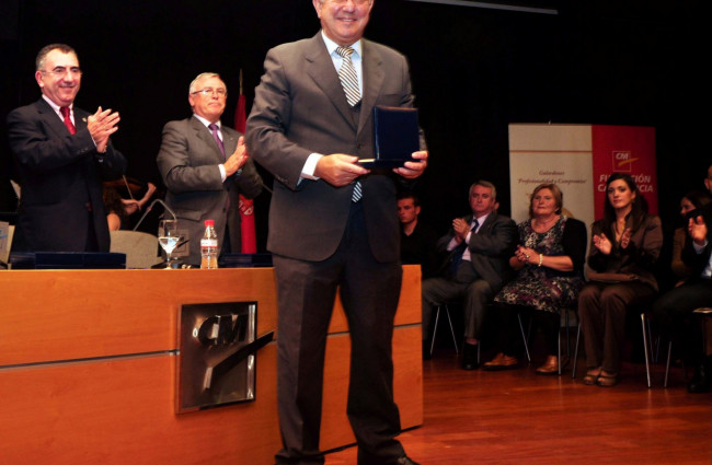 Fernando Jiménez, Escuela de Práctica Jurídica de Murcia. Galardones Profesionalidad y Compromiso 2011