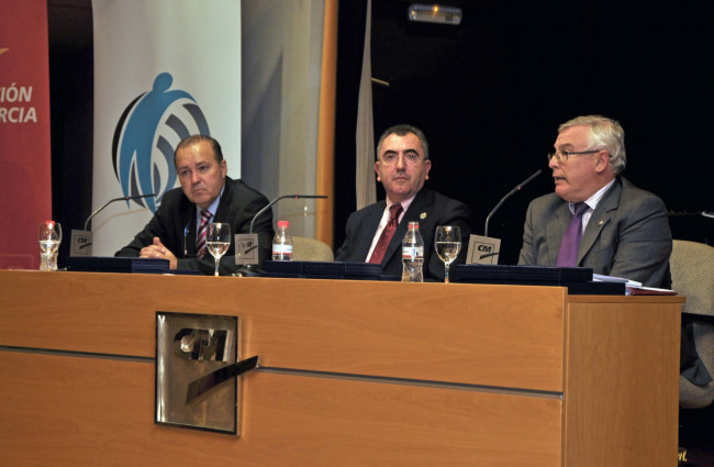 Mesa presidencial en los Galardones Profesionalidad y Compromiso 2011