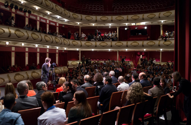 Escenario del Teatro Chapí de Villena