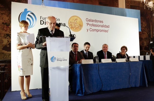 Francisco Pizarro. Galardones Profesionalidad y Compromiso 2013