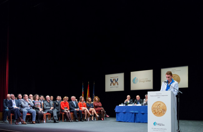 J.C. Galardonado en representación de las personas atendidas por Fundación Diagrama en la Comunitat Valenciana