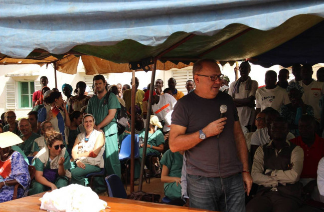 Discurso de inauguración por parte del presidente de Fundación Diagrama, Francisco Legaz Cervantes