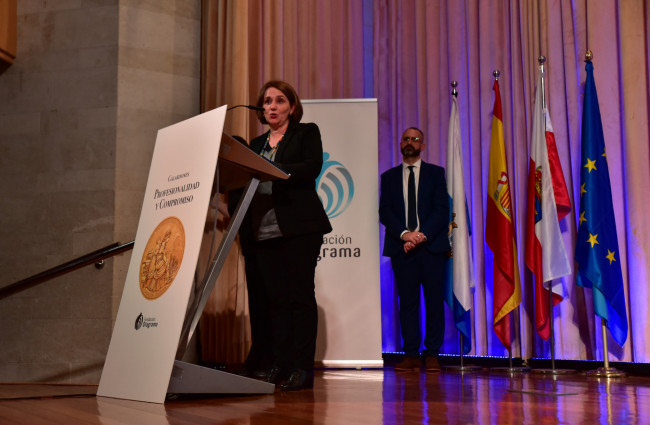 Dña. Teresa Susinos Rada, Vicerrectora de Internacionalización y Cooperación de la Universidad de Cantabria