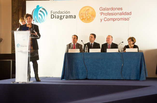 Leonor Rojo. Galardones Profesionalidad y Compromiso 2013