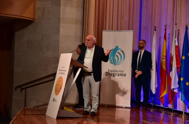 D. Javier Gómez Acebo, voluntario de Fundación Diagrama en Cantabria