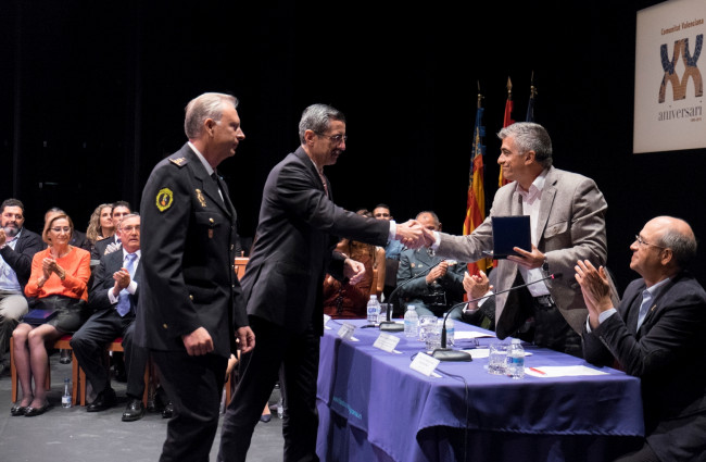 Grupo de Menores y Violencia de Género de la Policía de la Generalitat Valenciana. Galardonado