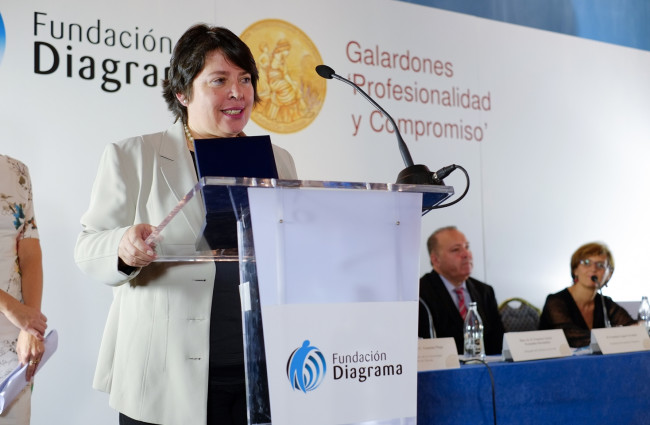 Ana María Rey, Servicio de Protección de Menores. Galardones Profesionalidad y Compromiso 2013