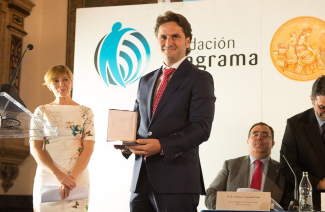 Jesús de la Cruz, director del centro 'La Jara'. Galardones Profesionalidad y Compromiso 2013