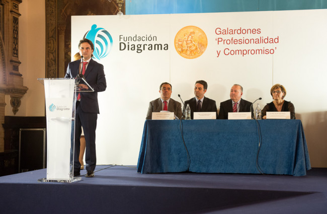 Jesús de la Cruz, director del centro 'La Jara'. Galardones Profesionalidad y Compromiso 2013