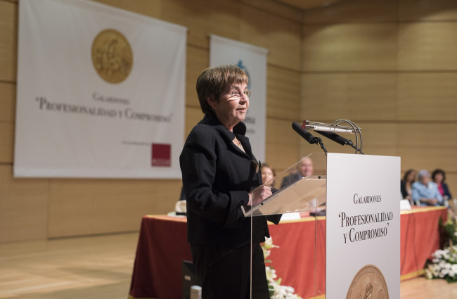 Cristina Rechea Alberola. Excatedrática de Psicología Básica de la Universidad de Castilla-La Mancha y exdirectora del Centro de Investigación en Criminología