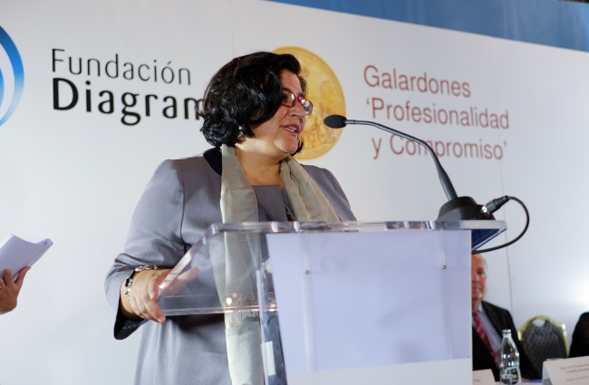 Belén Torres, Programa 'Solidarios' de Canal Sur. Galardones Profesionalidad y Compromiso 2013