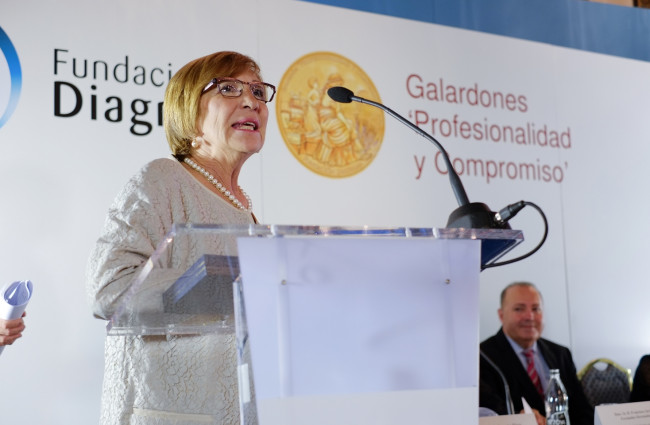 María del Carmen Puyó. Galardones Profesionalidad y Compromiso 2013