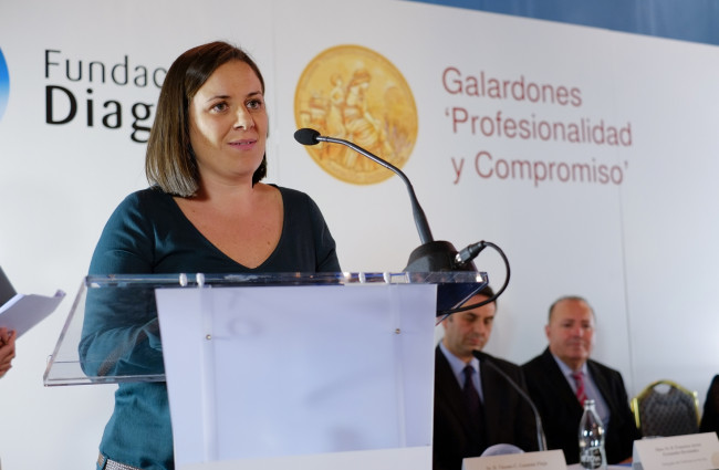 Auxiliadora González, Cáritas Regional de Andalucía. Galardones Profesionalidad y Compromiso 2013