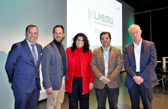 Antonio Moreno, Francisco José Mora, los delegados territoriales Rocío Barragán y José Manuel Borrero y Rafael Pérez Cuadrado