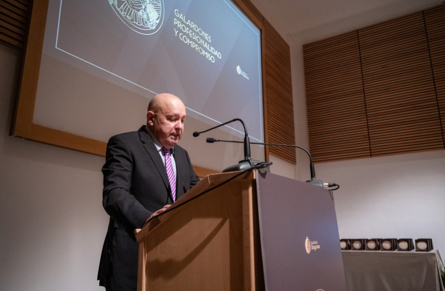 Francisco Legaz en los VIII Galardones Profesionalidad y Compromiso