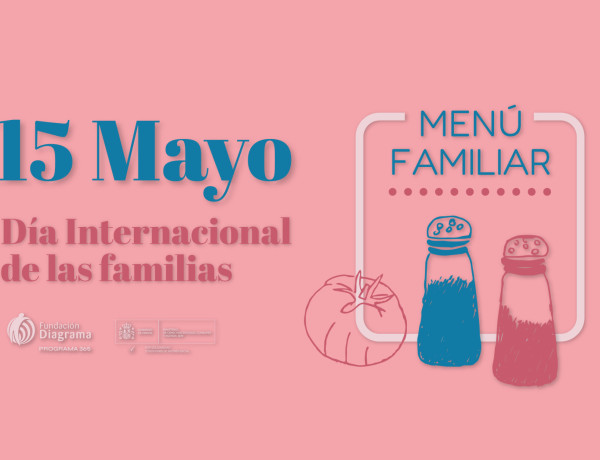 Cartel de la campaña 15M: Menú familiar