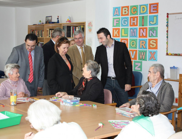 La Consejera de Sanidad y Política Social de Murcia, en el Centro Sociosanitario 'Altavida' de Fundación Diagrama: “Mi mayor alegría ha sido ver que aquí sois una gran familia”