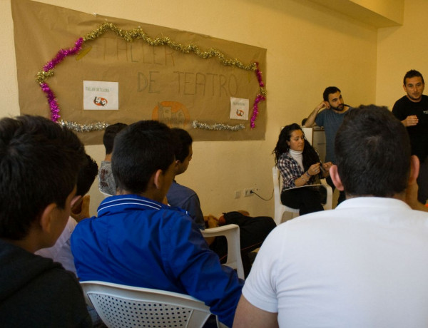 Taller de teatro para los menores atendidos en el centro ‘Els Reiets’ de Alicante