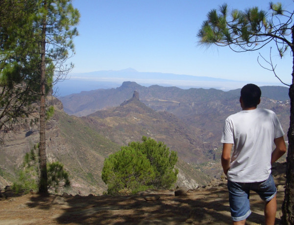 Los menores del centro ‘Garoé’ de Gran Canaria participan en una actividad de convivencia en la naturaleza