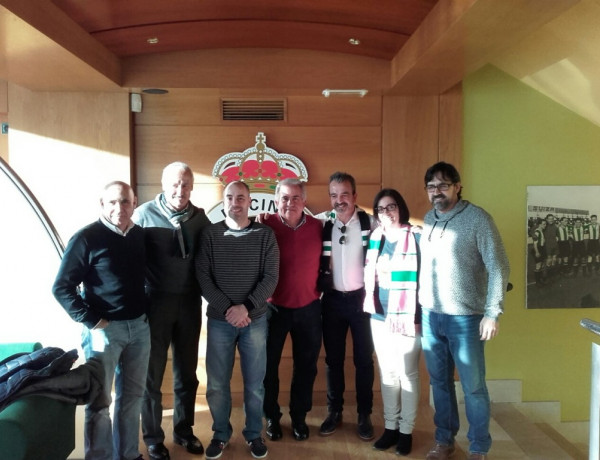 Representantes de Fundación Diagrama y Real Racing Club de Santander