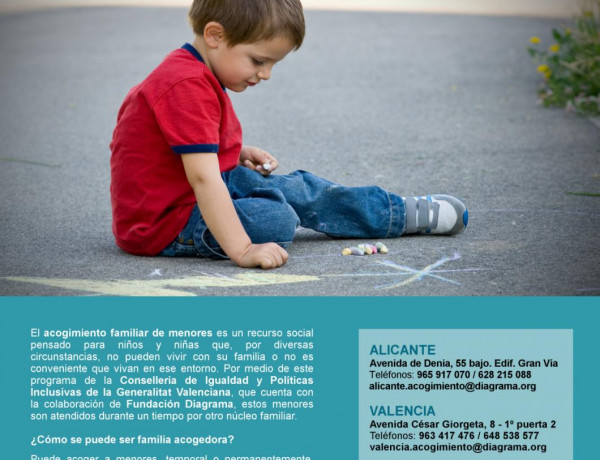 Programa de Fomento del Acogimiento Familiar. Fundación Diagrama.