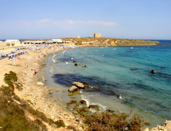 Actividad de educación medioambiental en la isla de Tabarca. 2017. Menores del centro 'Llauradors' (Elche) de Fundación Diagrama. 