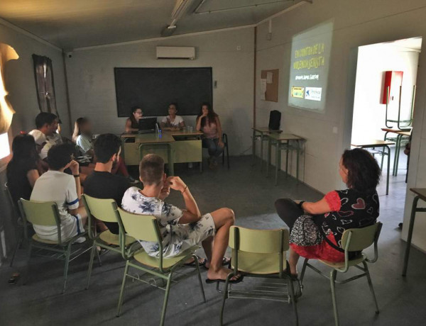 Taller de coeducación con los menores de 'Los Alcores'. Fundación Diagrama.