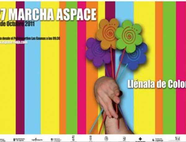 Menores y profesionales del Centro Educativo ‘Virgen de Valvanera’ de Logroño participan en la XXVII Marcha Solidaria ASPACE