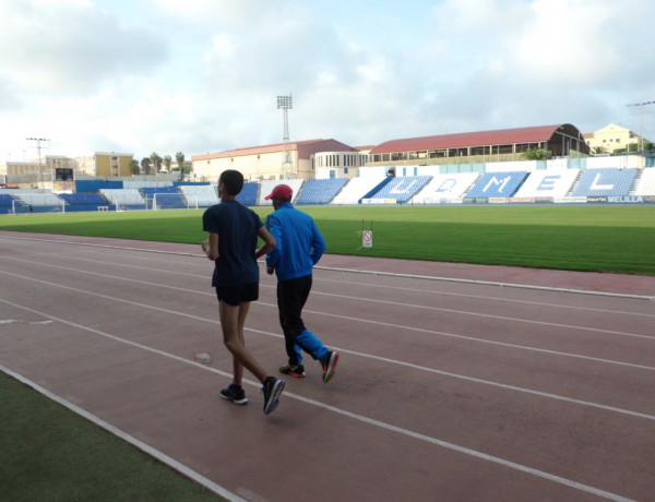 Menor de Ciudad de Melilla ficha por el Club Running Team. Fundación Diagrama. 