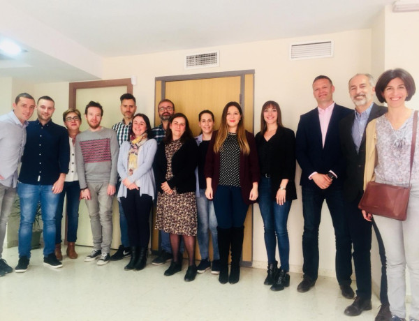 Autoridades de la Junta de Andalucía visitan a los menores atendidos en el Servicio Integral de Medio Abierto de Jaén. Fundación Diagrama. Andalucía 2019. 