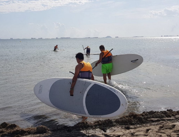 Bankia y Fundación Cajamurcia colaboran en una jornada de ocio y deporte para las personas atendidas en el centro de día ‘Heliotropos’ de Fundación Diagrama. Murcia 2019. 