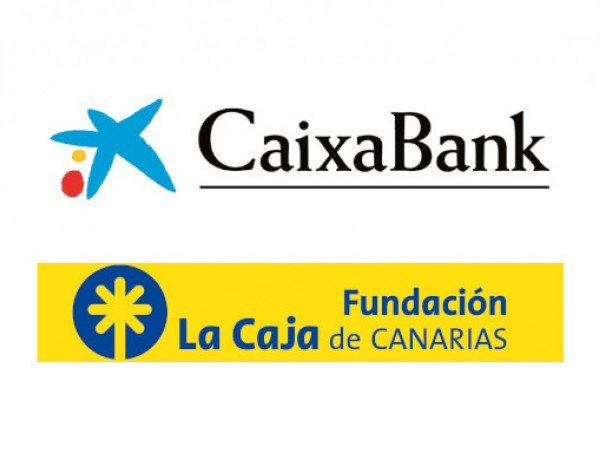 Logotipos CaixaBank y FUndación La Caja de Canarias