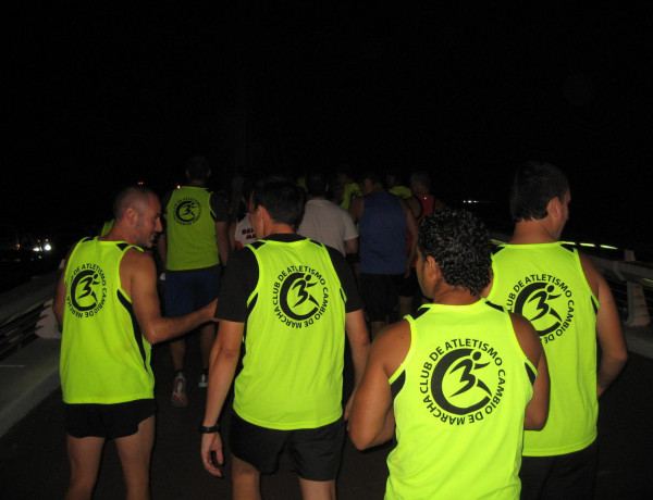 Menores y profesionales del Club 'Cambio de Marcha', de Fundación Diagrama en Andalucía, participan en la Carrera Nocturna del Guadalquivir