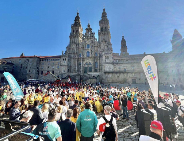 Personas jóvenes atendidas por Fundación Diagrama participan en la IX Edición Gallega del Camino de los Valores