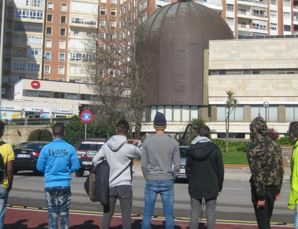 Visita al planetario de Santander. Centro de Día 'Cantabria'.Fundación Diagrama.