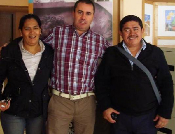 El alcalde de Ciudad Delgado (El Salvador), Tomás Minero, visita la sede de Fundación Diagrama en Cantabria y se entrevista con el alcalde de Santander
