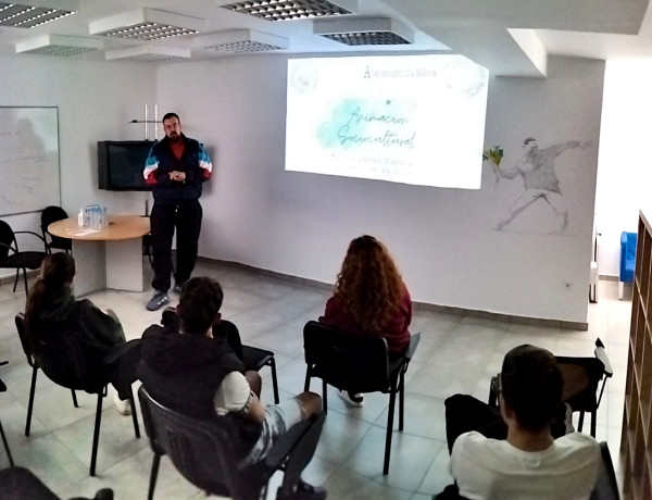 Charla educativa Voluntariado Fundación Alejandro Da Silva en CEMMA Inagua