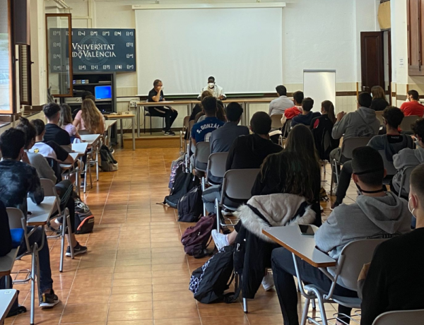 El coloquio ‘El deporte como medio para eliminar el racismo’ cuenta con la participación de un joven atendido en la Residencia ‘Ausiàs March' de Xàtiva